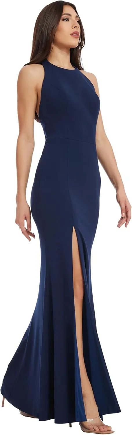 Dress the Population Women's Paige Mermaid Floor Length Dress