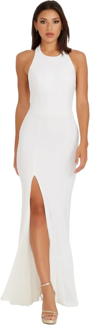 Dress the Population Women's Paige Mermaid Floor Length Dress