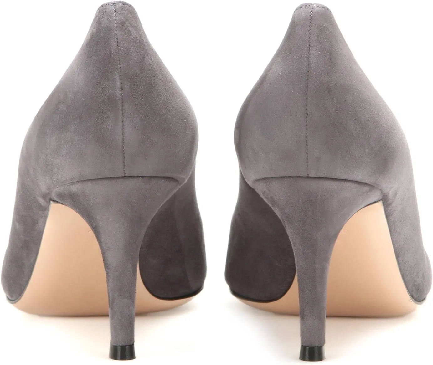 Eldof Womens Kitten Heel Pumps Pointy Toe Heels 6.5cm Mid-HeelPumps Office Classic Heels
