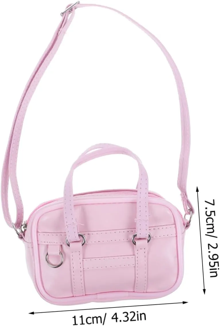 ERINGOGO Miniature Doll Handbag Cute Decorative Bag for Dolls Exquisite Design for Dollhouse Accessories
