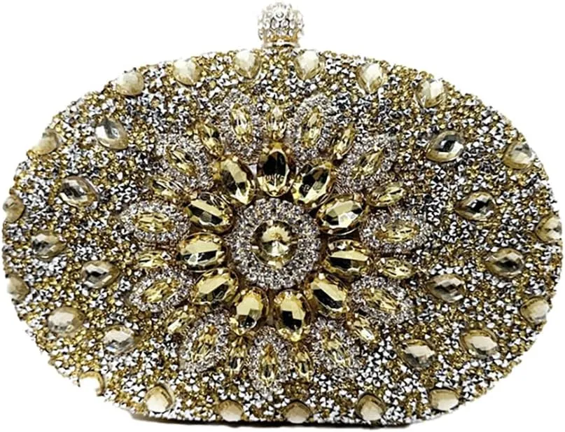 Evening Bags for Women Sparkly Rhinestone Clutch Purses Luxury Handbags for Weddings Formal Prom Party 2025