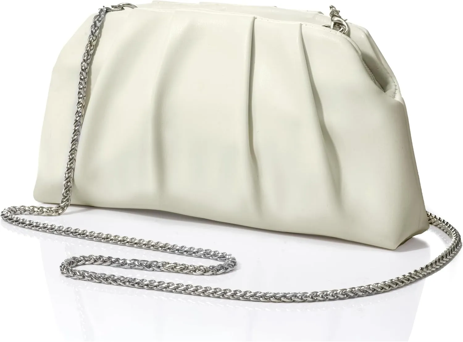 Evening Clutch Bag Solid Color Classic Bridesmaid Bag Bright Color Formal Handbag Suitable for Wedding/Prom/Black Tie Events