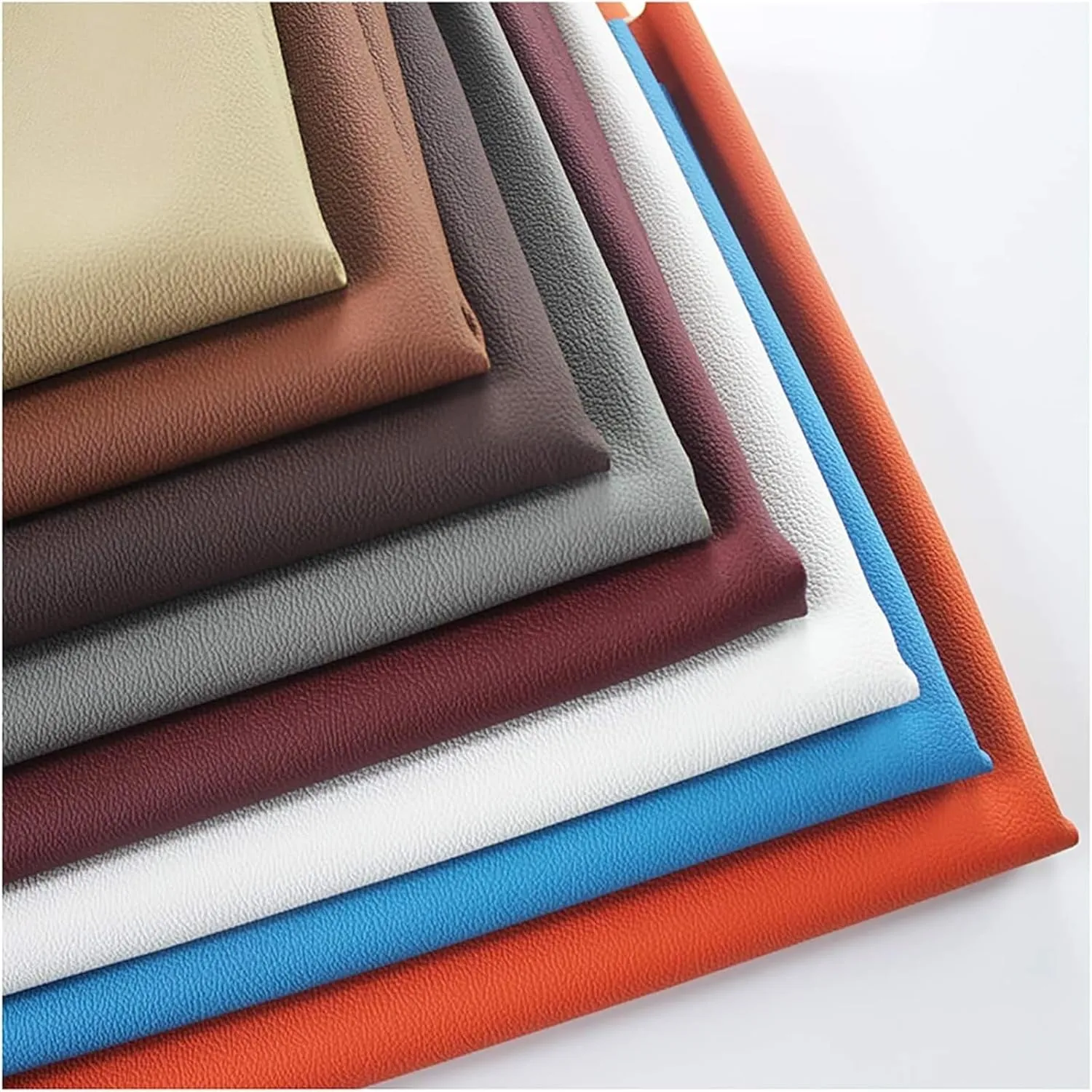 Faux Leather Fabric，Leathaire Fabric， FLeathercloth Upholstery Textured Material Leather Leatherette(1.38x9m)
