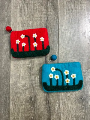 Felt Daisy Purse