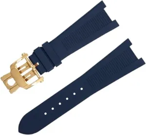 FKM Fluororubber WatchBands Accessories For Patek Philippe Strap For Nautilus Watchband 5711/5712 Original Interface Wristband