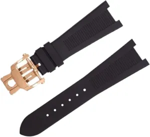 FKM Fluororubber WatchBands For Patek Philippe Strap For Nautilus Watchband 5711/5712 Original Interface Wristband Accessories