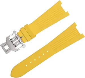 FKM Fluororubber WatchBands For Patek Philippe Strap For Nautilus Watchband 5711/5712 Original Interface Wristband Accessories
