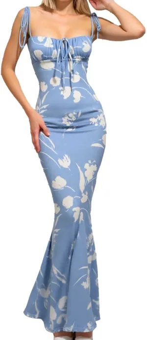 Floral Corset Milkmaid Dress Garden Wedding Guest Cocktail Party Elegant Long Slim Sundress for Women Summer 2025