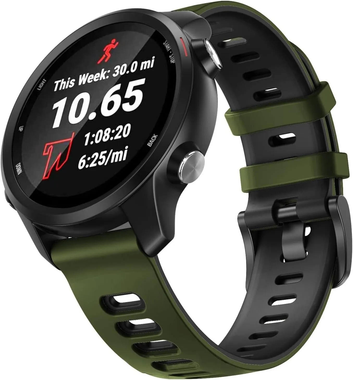 For Garmin Vivoactive 3 Band/Galaxy Watch 3 41mm 20mm Silicone Replacement Band For Galaxy Watch 4 40mm 44mm/Active 2/ Forerunner 645 Watch Band