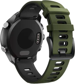 For Garmin Vivoactive 3 Band/Galaxy Watch 3 41mm 20mm Silicone Replacement Band For Galaxy Watch 4 40mm 44mm/Active 2/ Forerunner 645 Watch Band