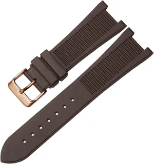 For PP Patek Philippe Silicone Watch Belt 5711 5712g Nautilus Watch Strap Special Interface 25mm*13mm Watchband
