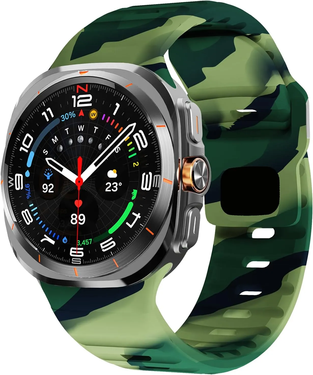 For Samsung Galaxy Watch Ultra Strap 47mm Accessories wristband belt Sport Silicone correa Bracelet For Galaxy Watch7 ultra Watchbands