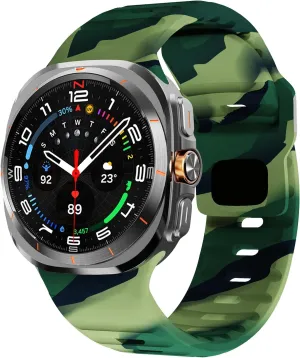 For Samsung Galaxy Watch Ultra Strap 47mm Accessories wristband belt Sport Silicone correa Bracelet For Galaxy Watch7 ultra Watchbands