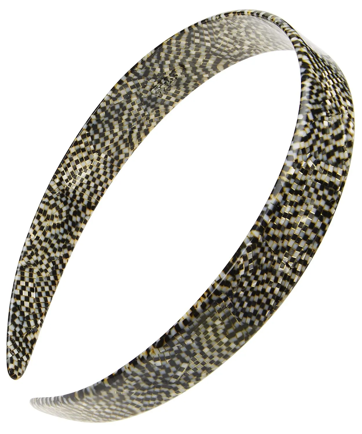 France Luxe 3/4" Headband, Opera Silver - Simple Design For Everyday Wear