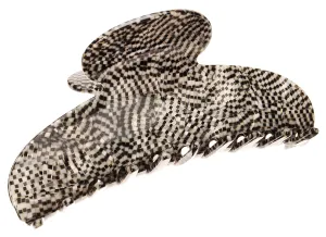 France Luxe Jumbo Couture Jaw - Opera Silver