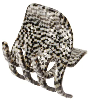 France Luxe Medium Gallery Jaw - Opera Silver