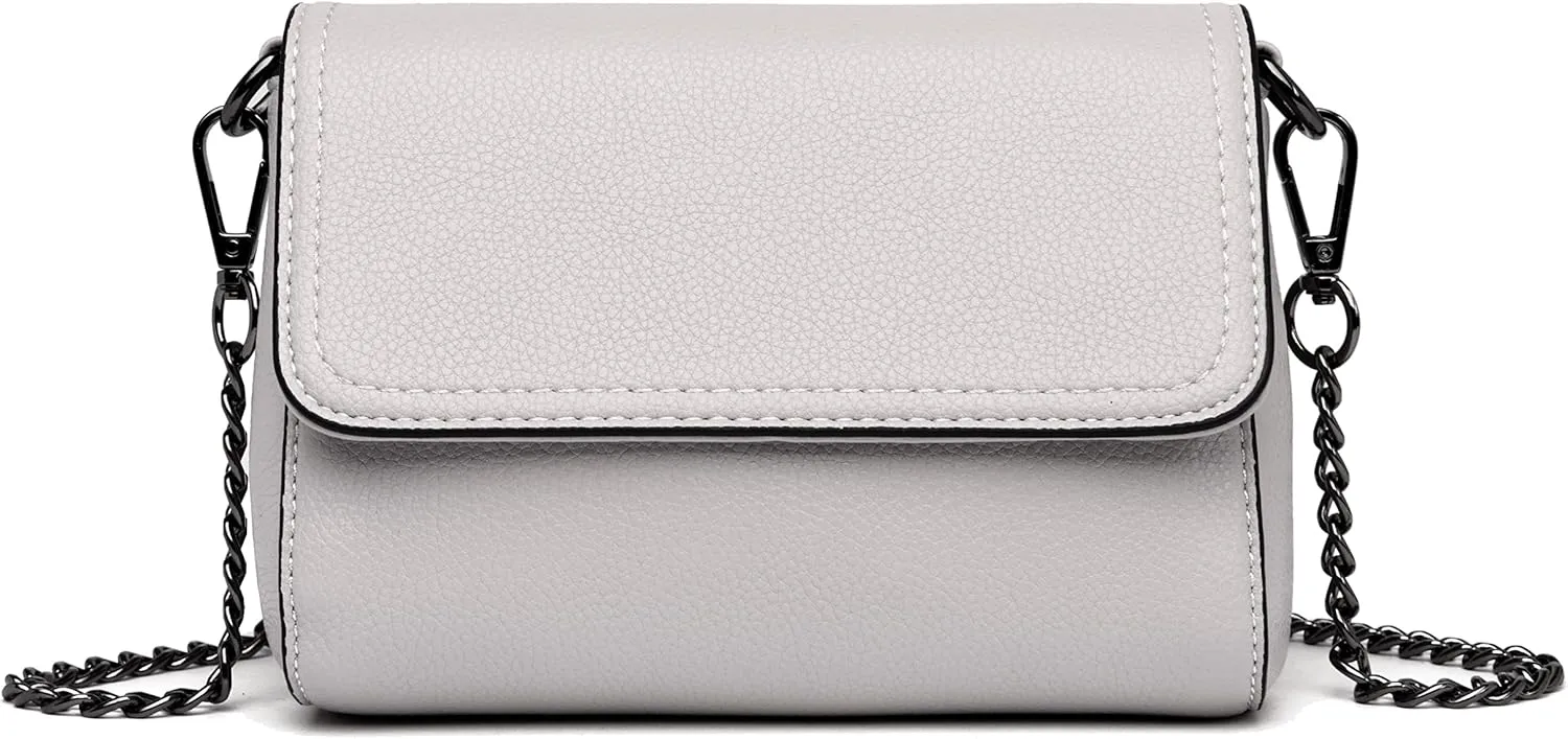 FSD.WG Crossbody Bagfor Women,Leather Ladies Shoulder Purses, Mini Shoulder Bag,Phone Wallet Purse for Women