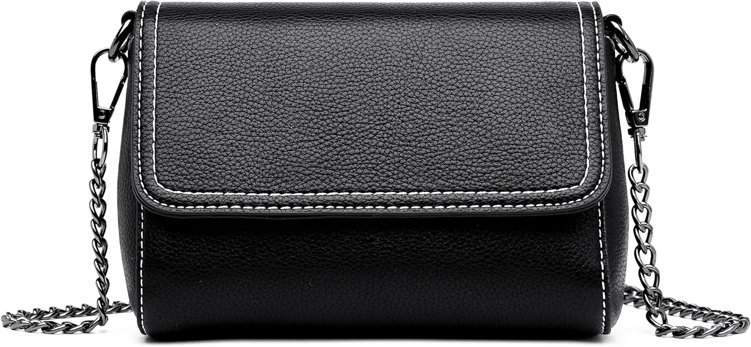 FSD.WG Crossbody Bagfor Women,Leather Ladies Shoulder Purses, Mini Shoulder Bag,Phone Wallet Purse for Women