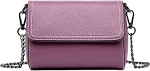 FSD.WG Crossbody Bagfor Women,Leather Ladies Shoulder Purses, Mini Shoulder Bag,Phone Wallet Purse for Women