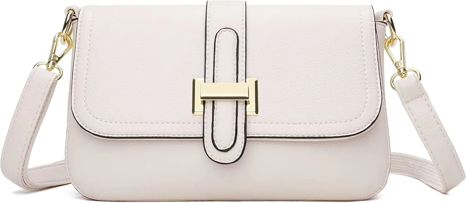 FSD.WG Fashion Quilted Crossbody Bag,Leather Ladies Shoulder Purses, Mini Shoulder Bag,Phone Wallet Purse for Women