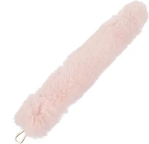 Gadpiparty Faux Fur Strap Replacement Plush Purse Chain Strap for Handbag Tote Bag