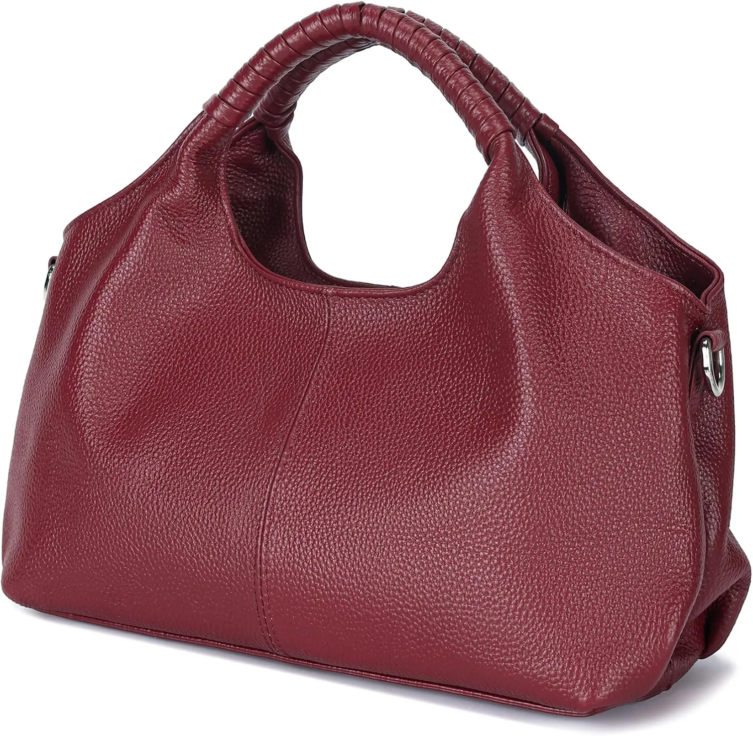 Genuine Leather Hobo Tote Bag Purses for Women