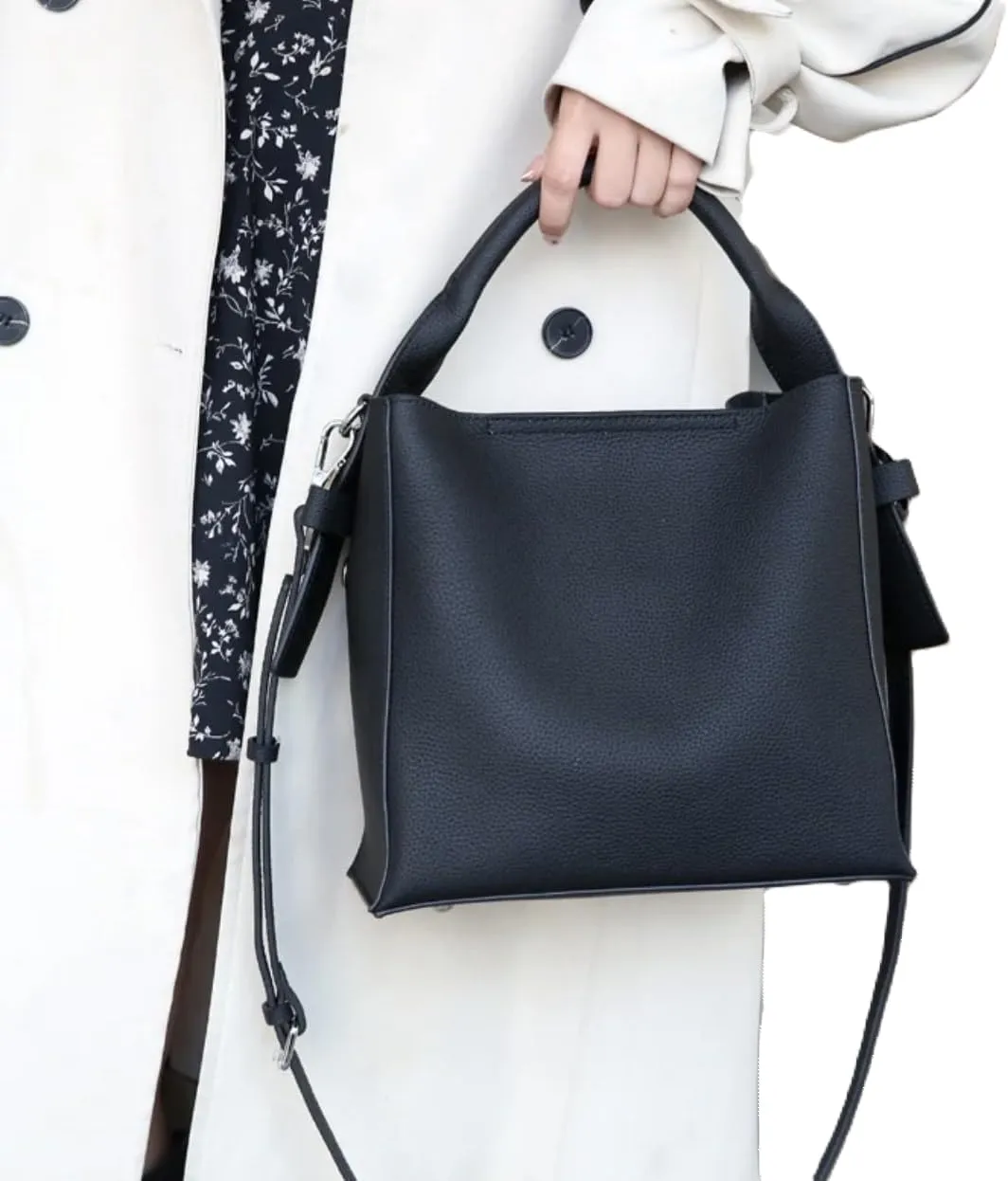Genuine Leather Shoulder Bags Fashion Top-Handle Satchel Tote Handbags Crossbody Purse for Ladies