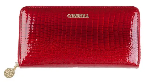 Genuine Leather Wallet Cowhide Women's Wallets Clutch Long Design Purse Bags Handbag Fashion Women Purse Patent Leather Bag