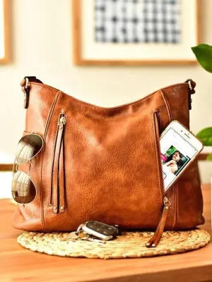 Georgia - Stylish Vintage Leather Bag