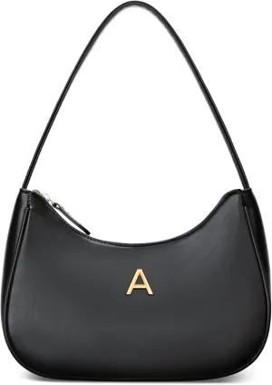 Gift for Women Shoulder Bag Clutch Tote HandBags Purses for Women with Gold Initials