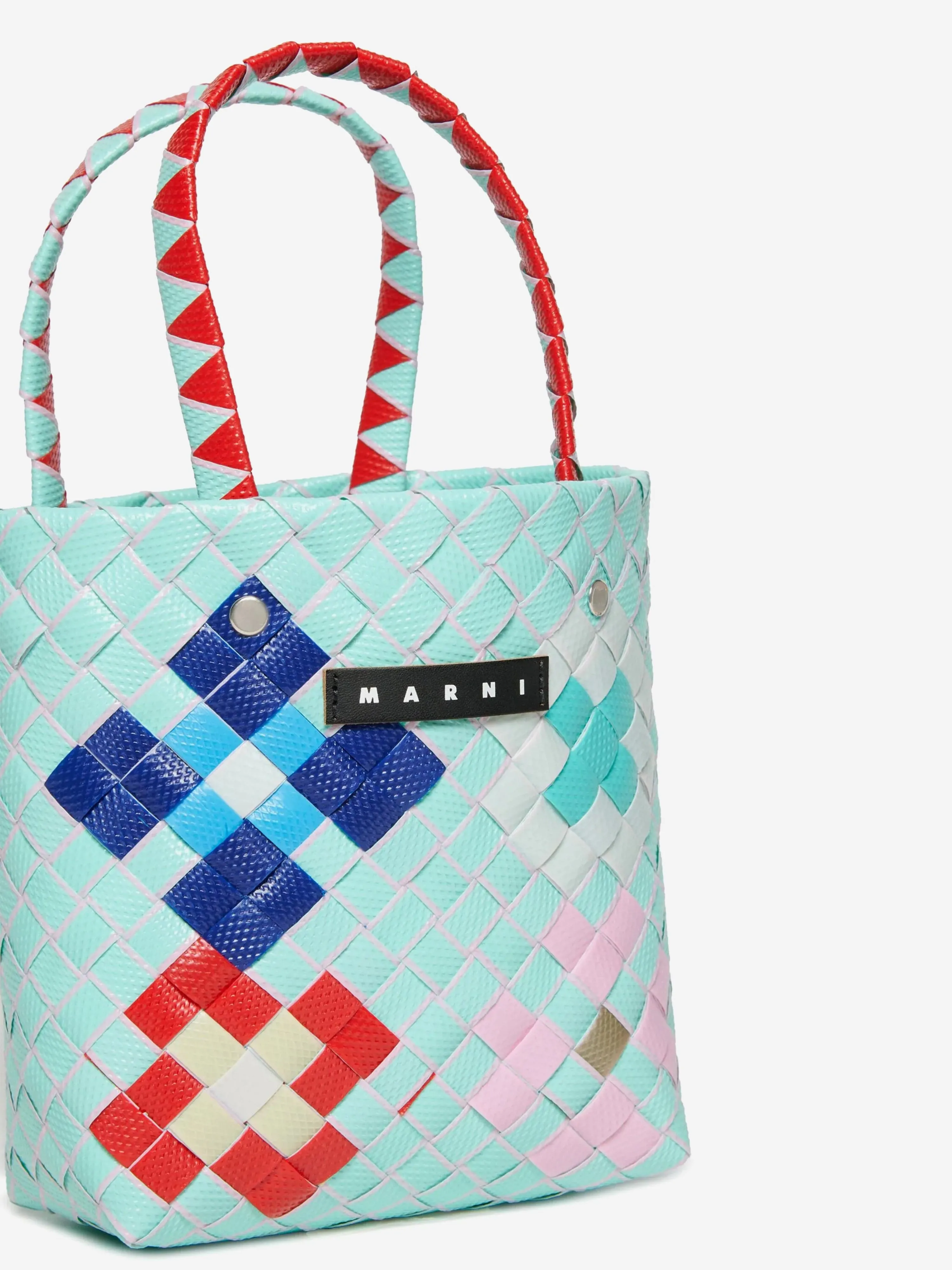 Girls Blossom Macro Bag in Blue (18cm)