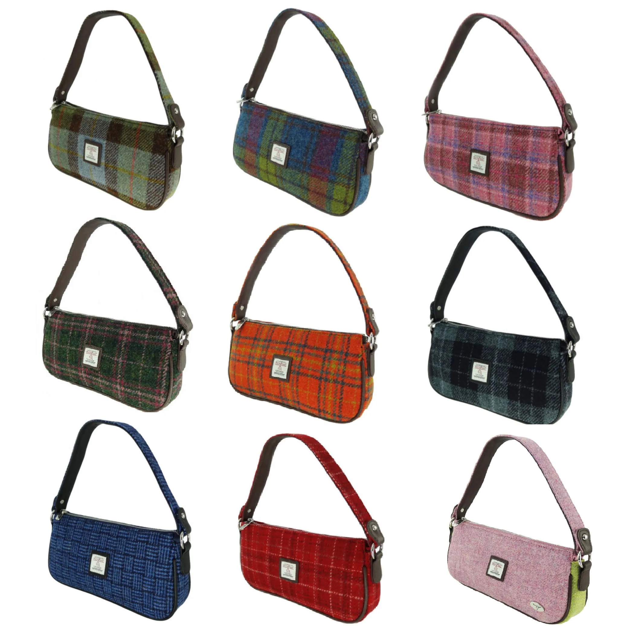 Glen Appin Harris Tweed Duchray Shoulder Bag