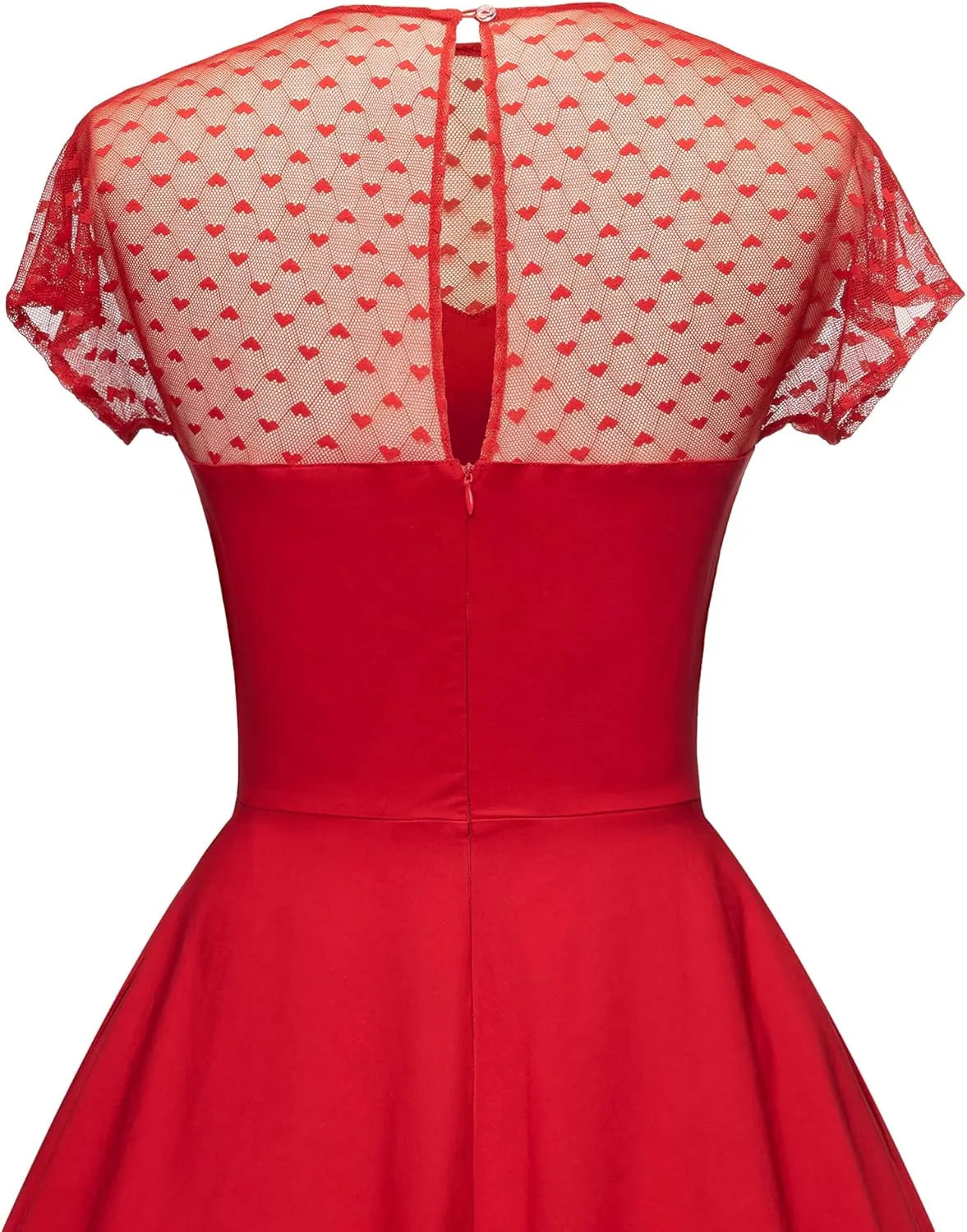 GownTown 1950 Women Dress Midi Shirt Dress Cocktail Dress with Belt