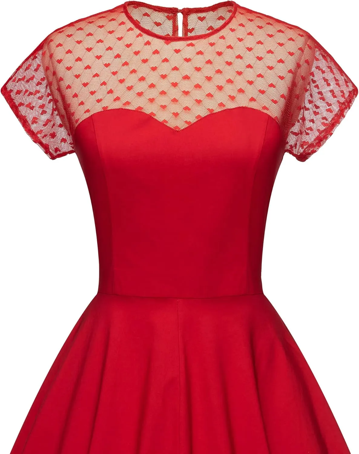 GownTown 1950 Women Dress Midi Shirt Dress Cocktail Dress with Belt