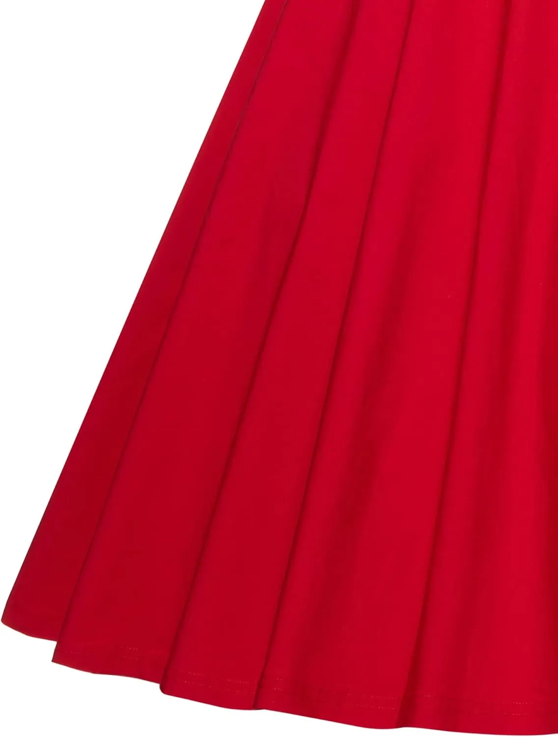 GownTown 1950 Women Dress Midi Shirt Dress Cocktail Dress with Belt