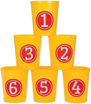 Grand Bean Bag Toss Game Buckets - Toys - 6 Pieces