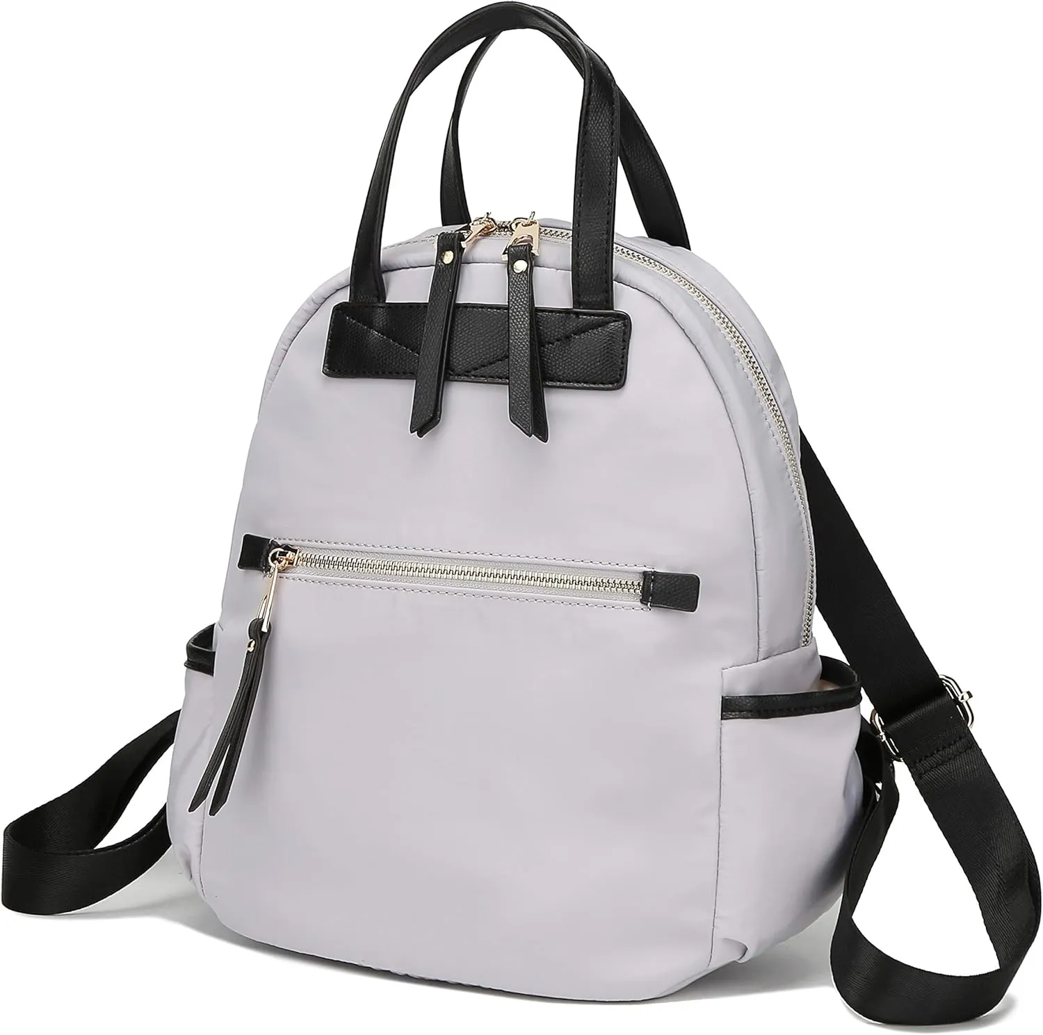 Greer Backpack Waterproof Nylon Travel Purses and Handbags by Mia K.