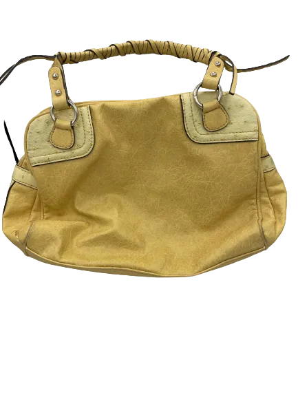 GUESS Yellow Satchel