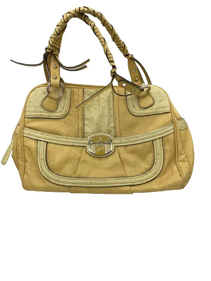 GUESS Yellow Satchel