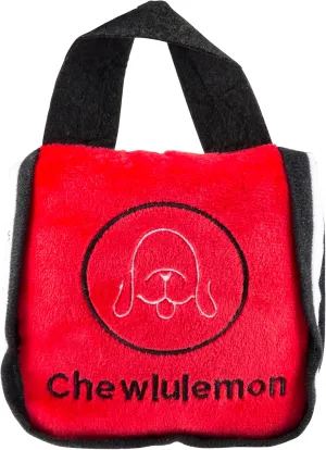 Haute Diggity Dog Chewlulemon Tote, Plush Designer Dog Toys with Interactive Squeaker, Stimulating Pet Enrichment, Machine-Washable & Safe Materials for All Breeds, One Size