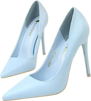 Hee grand Classic Pointed Toe Heels for Women Fashion Suede Stiletto Wedding Party Dress Shoes Office Pumps Lady High Heels