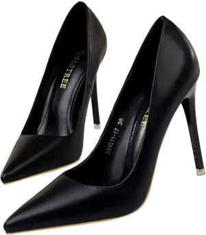 Hee grand Classic Pointed Toe Heels for Women Fashion Suede Stiletto Wedding Party Dress Shoes Office Pumps Lady High Heels