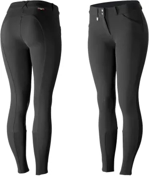 HORZE Grand Prix Womens Classic Silicone Knee Patch Equestrian Riding Breeches