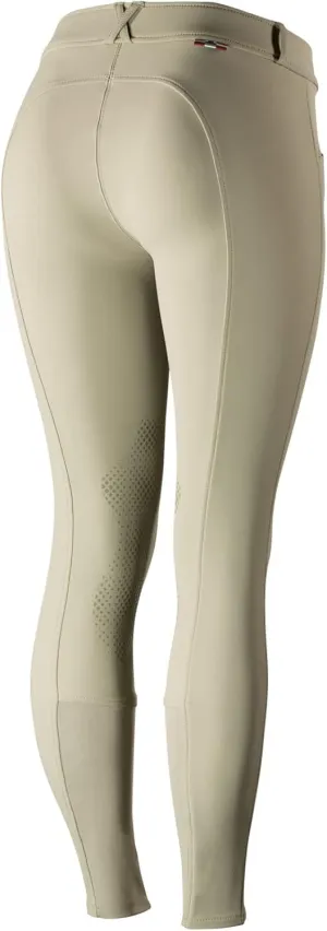 HORZE Grand Prix Womens Classic Silicone Knee Patch Equestrian Riding Breeches