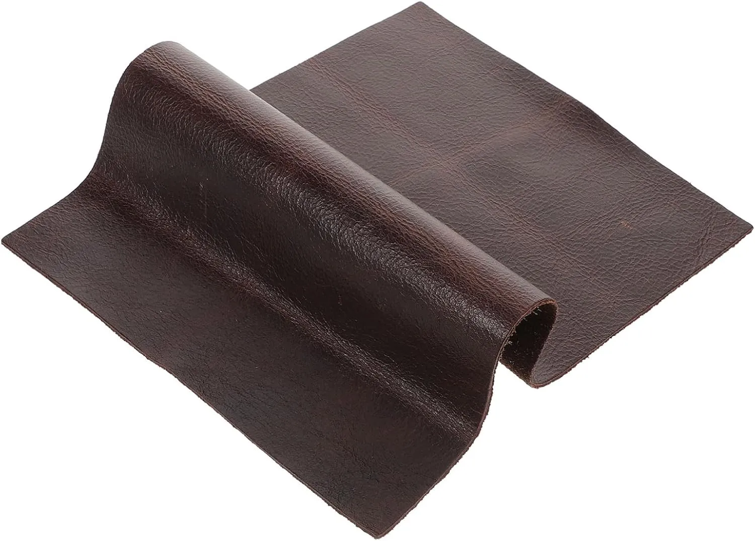 Housoutil Handmade Wallet Leather Purses Crafting Leather Supplies Sewing Leather Supplies Crafting Leather for Sewing Jewelry Making Leather Supplies Sewing Supplies Cowhide Coffee