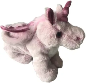 Huggable Animal Purse (Pink Unicorn)