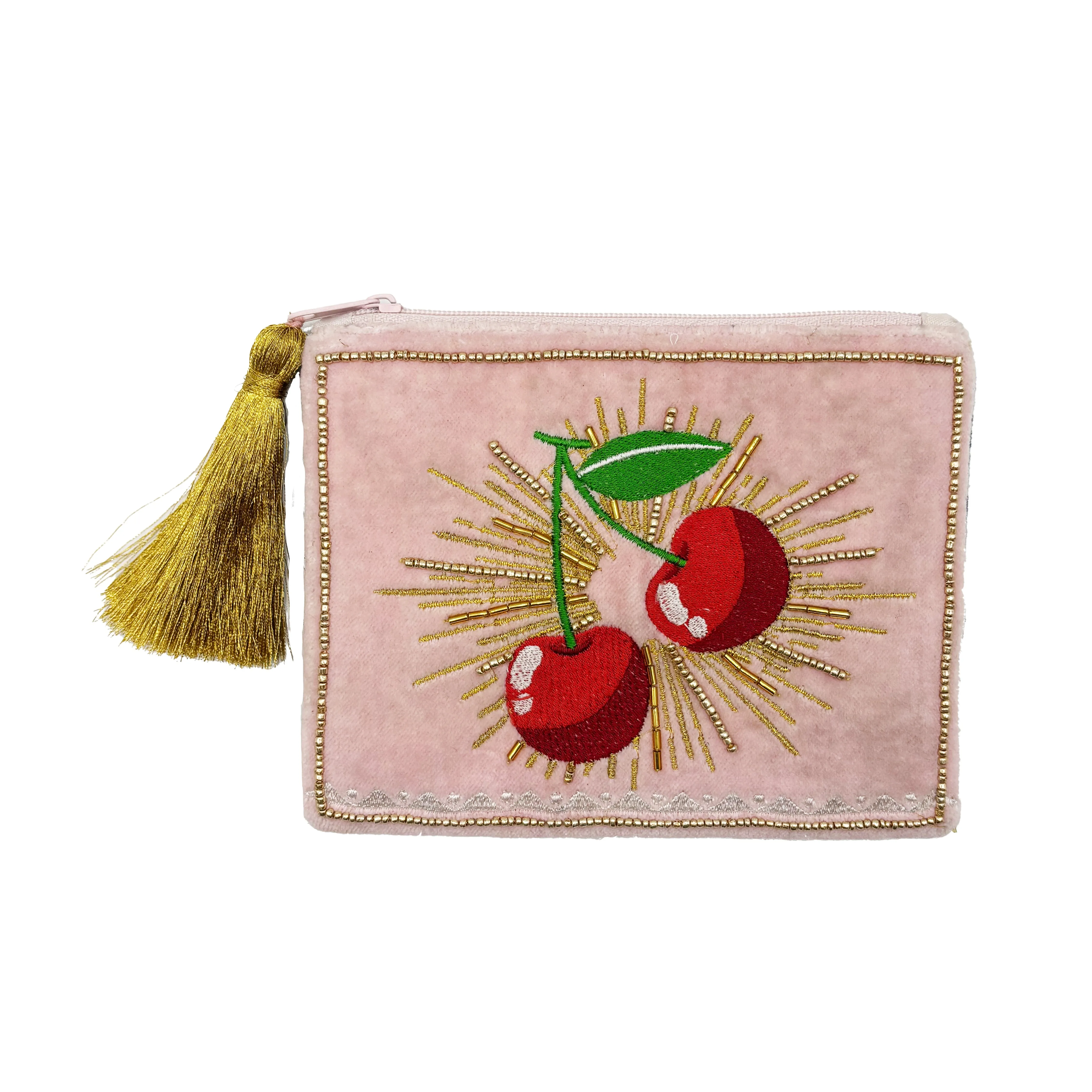 Inked Cherry Purse