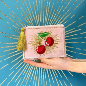 Inked Cherry Purse