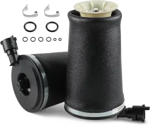 JDMON Replacement for Rear Air Spring kit Suspension Bags Ford Crown Victoria 1992-2010, Lincoln Town Car/Mercury Grand Marquis 1989-2010, Marauder 2003-2004, Air Shock Absorber Kits, 2PC