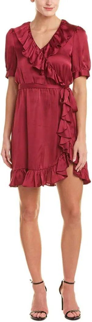 JILL by JILLSTUART Women's Wrap Cocktail with Tie Detail